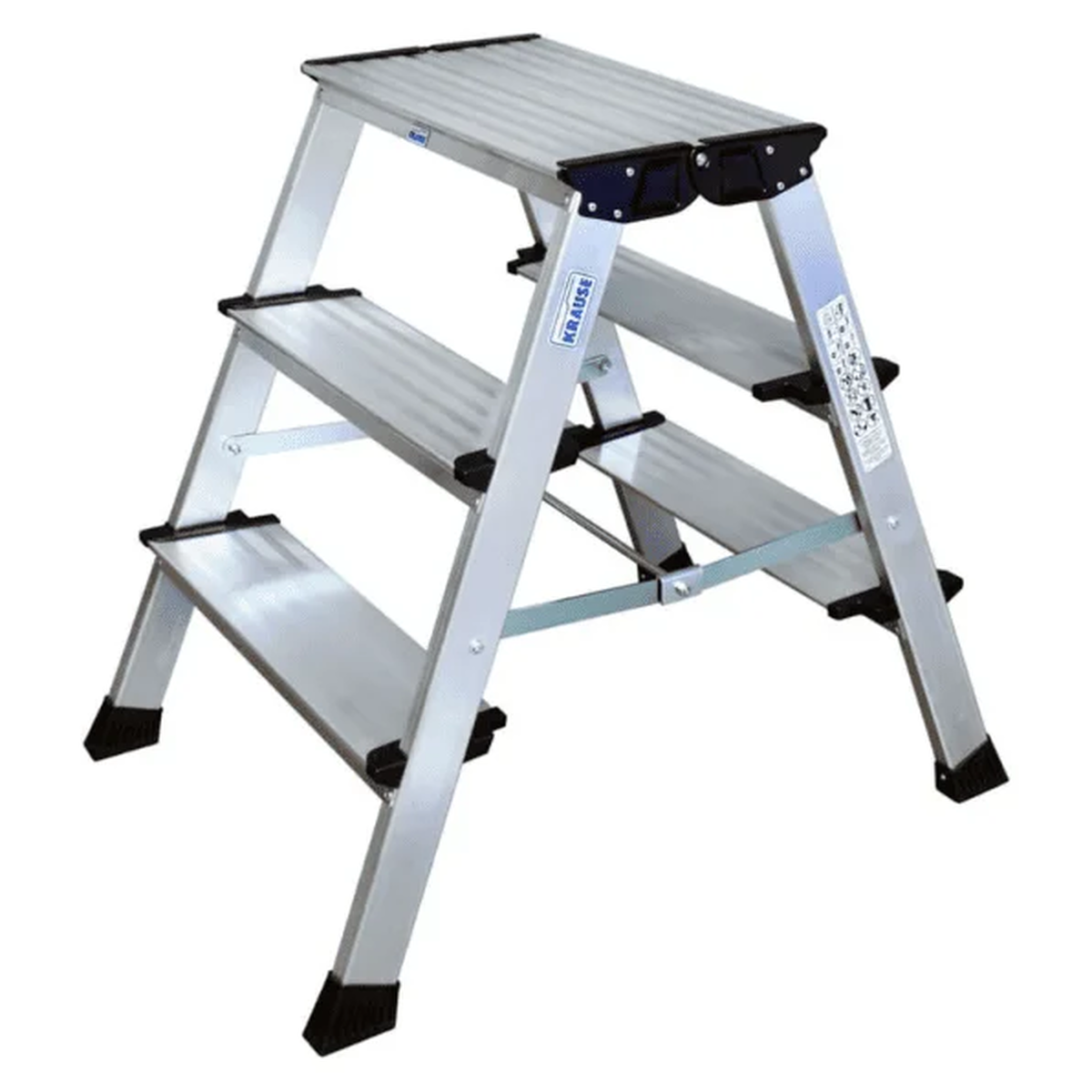 Складная алюминиевая подставка TREPPO 2х3 ступени